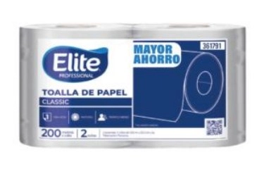 Toalla en Rollo Classic Una Hoja 200m